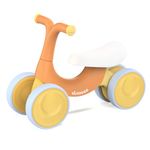 UBRAVOO Baby Balance Bike Toys, Baby Walker, Toddler Balance Bike 10-36 Month Ride On Toy Birthday Gift with 4 Wheels,No Pedal