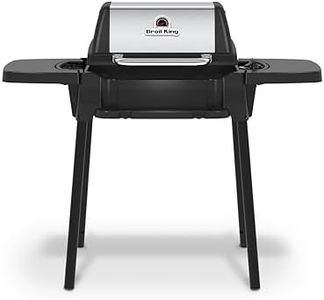 Broil King 950654 Porta-Chef 120 Portable Propane Gas Grill, 1-Burner, Stainless Steel & Black