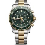 Victorinox Maverick Analogue Men's Stainless Steel Watch(Green Dial Mens Standard Colored Strap)-241693