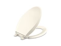 Kohler 4636-RL-47 Cachet READYLATCH Quiet Close Elongated Toilet SEAT, Almond