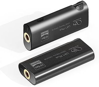 SHANLING UA1 Plus Portable USB DAC/AMP,3.5mm Headphone Amplifier,with a Detachable USB C-C Cable,768kHZ/32bit,DSD256