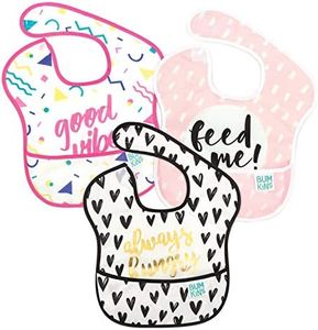 Hippychick BUMKS3-GG - Super bib 3 pack