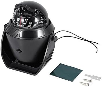 Keenso Boat , High LED Light Pivoting Navigation Electronic Boat Dash Mount for Marine Boat Ship Car