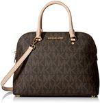 Hand Bags Michael Kors Women Fabric Brown, Pink Nude and Gold 30S5GCPS3BBROWN Brown 13x24x32 cm