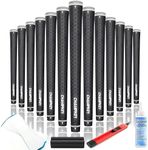CHAMPKEY Y-LITE Golf Grips (Black, 