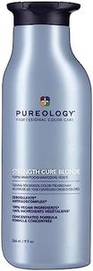 Pureology Strength Cure Blonde Shampoo Purple Toning Shampoo For All Blondes 266ml