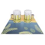 Sweetpopup® Pop Up Card | Metallic-Paper & incl. Notecard |3D Beer Glasses 041