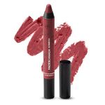 FACES CANADA Ultime Pro Matte Lip Crayon - Divine Rose (Nude), 2.8g | 8HR Long Stay | Smooth Creamy Matte Texture | Intense Color in 1 Stroke | Hydrates With Chamomile & Cocoa Butter