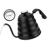 Tea Kettle with Thermometer Pot Bla