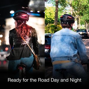 Lumos Ultra Smart Bike Helmet – LED Lights & Turn Signals for Adults