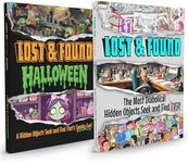 Lost And Found: Hidden Object Seek and Find Puzzle Books for Adults (Classic + Halloween)