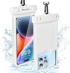 Niveaya Waterproof Phone Pouch, Waterproof Phone Case Compatible for iPhone 15 14 13 12 Pro Max Up to 7", IPX8 Cellphone Kayak Accessories, Travel Essentials 1Pack