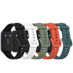 Compatible with Huawei Band 7 Smartwatch Bannds, Lightweight Sport Strap Quick Release Wristband for Huawei Band 7 (5 Pack)