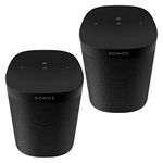 Sonos Two Room Set One SL - The Powerful Microphone-Free Speaker for Music and More - Black