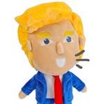 Talking Trump Doll - Stunning Plush Trump Doll Speaks 20 Phrases in his own Voice. Trump Toy Figure Makes a Perfect Donald Trump Gift for Men. Better Than bobblehead & Bear. Iconic Trump Memorabilia.