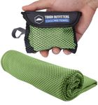 Tough Outdoors Cooling Towels (38.5"x12") - Cooling Towels for Neck & Face, Cooling Neck Wraps - Ice Towel & Sweat Rag for Camping, Gym, Yoga & Sports