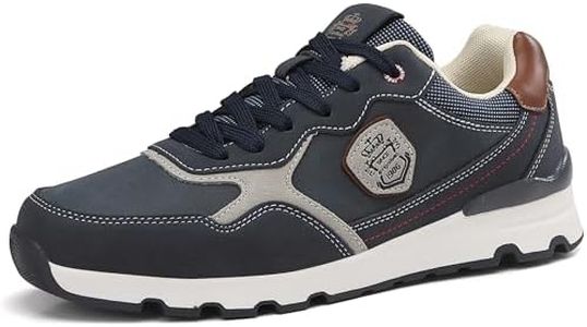 ARRIGO BELLO Zapatillas Hombre Zapatos Vestir Casual Deportivas Transpirables Gimnasio Correr Running Al Aire Libre Sneakers Talla 41-46 (E Azul, Talla_41)