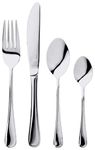 Judge Lincoln CE50 24-Piece Stainless Steel Cutlery Set in Gift Box for 6 People, Dishwasher Safe - 25 Year Guarantee