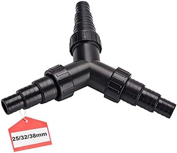 Y-Distributor 25/32/38mm (1 "/ 1 1/4" / 1 1/2 ") Pond Pump and Watercourse Regulation SunSun Upgrade