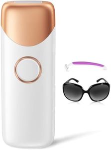 Laser Hair Removal with 5℃ Ice Cooling, Painless IPL Laser Hair Removal Device 3 in 1 Ubroo at Home Hair Remover Machine for Women Men Electrolysis Permanent Epilator on Face Body Depilation (Purple)