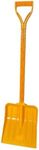 Rocky Mountain Goods Kids Snow Shovel (Yellow 2 Pack) - Perfect Sized Snow Shovel for Kids Age 3 to 12 - Safer Than Metal Snow Shovels - Extra Strength Single Piece Plastic Bend Proof Design