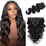 LUMIERE Body Wave Clip In Hair Exte