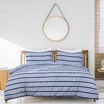 Navy And White Duvet