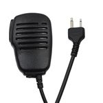 AOER 2 Pin Waterproof Shoulder Remote Speaker Mic Microphone with PTT Mic for ICOM Maxon Yaesu Vertex Radio