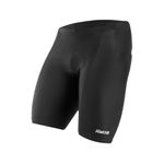 Raida Cycling Shorts | Gel Padded | Compression | Moisture Wicking (M) Black