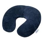 Tempur-Pedic TEMPUR-Travel Neck Pillow, Polyester, Navy