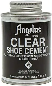 Angelus Clear Shoe Cement, 4oz can (992-04-000)