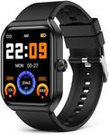 Smart Watch for Men, 1.91" HD Touch Screen Smartwatch with 100+ Sports, Blood Pressure, Heart Rate, Blood Oxygen, Sleep Monitor, IP68 Waterproof Fitness Tracker Compatible with Android iOS iPhone