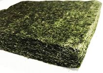 Far Edge Aquatics Bulk Green Seaweed for Fish - Extra Large Sheets (5.10 Oz Approx.) - Stays Intact Longer