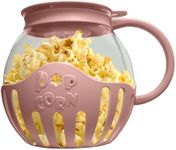 Microwave Popcorn Popper, Healthy, Fat-Free Air Popper Popcorn Maker, Silicone Popcorn Machine, Bpa Free Popcorn Bowl, 2.25 Quart Popcorn Pot Dishwasher Safe