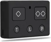 Upgrade Gate Remote Control Replace for AXP1, 5-Button Remote Transmitter Fits Gate Opener Models TSS1XP TDS2XP TSS1 TDS2 LDM2 LDM2K HDP1 HDP2 DD2U LSM1 DS1U, Partymode + Battery Test Button 1pack
