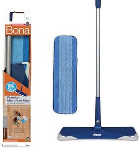 BONA Premium Microfibre Floor Mop, Azul, normal
