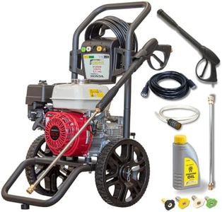 WASPPER Petrol Pressure Washer 3200 PSI, Petrol Jet Washer with Honda GX200, 196cc Engine, Model W3200HA, Heavy Duty High Pressure Cleaner for Driveway, Patio & Car