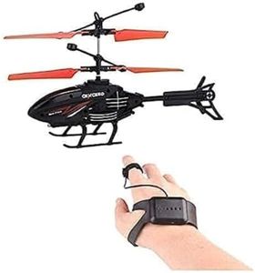 ROCKETHEART RC Helicopter Toy with Watch Remote Control, Best Drone, for Kids (Multicolour) Hand Sensor Flying Helicopter Toy for Kids,Pack of 1