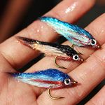 Tigofly 12 pcs Wounded Minnow Fly I