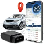 TrackPort GPS Tracker for Vehicles - Brickhouse Security OBD-II Track Car Location and Speed with Mini OBD Tracking Device | Monitor Kids and Vehicles. Subscription Required!