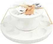 Mud Pie Reversible Seafood Tower; 10" x 4 1/2" Dia