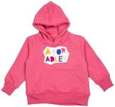 A FOR ADLEY Official Color Hoodies With Best Friends Forever Craft Logo Featured on the Front of this Super Comfy Hoodie, Classic Pink, 10