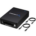 SABRENT CF Express Type B Card Reader, USB Type C 3.2x2 10Gbps Thunderbolt Compatible (CR-CFER)