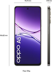 OPPO A5 Pro 5G Smartphone, 8GB RAM 256GB Storage – Black Brown