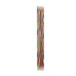 KnitPro 15 cm x 2.5 mm Symfonie Double Pointed Needles, Multi-Color