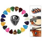 30pcs Guitar Picks with Holder, Gui