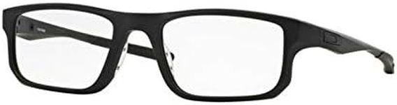 Oakley Voltage (55) Men's Eyeglass Frames, Black, Medium