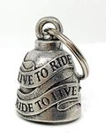 Bravo Bells - Motorcyle Live to Ride Bell - Biker Bell Accessory - Made in the USA