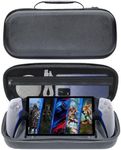 JDDWIN Hard Case Compatible with Playstation Portal,Carrying Case for PS Handheld Game Consoles,Portable Hard Bag for Travel and Storage,Shockproof.Non-Drop and Anti-Collision