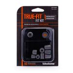 Westone TRUE-FIT Foam Eartips for Universal Fit Earphones and Monitors, Five Pairs in Assorted Sizes